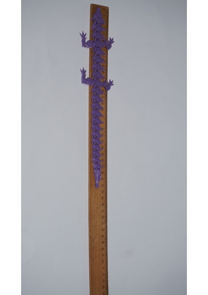 Eklemli Ejderha Mor 28CM fırsatları