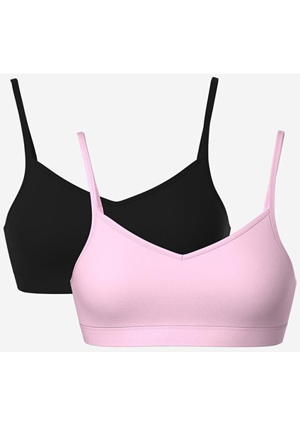 Young Siyah Balensiz Düz Büstiyer 2'li Paket