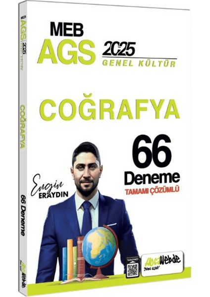 2025 Meb Ags Türkiye Coğrafyası Tamamı Çözümlü 33 Deneme Sınavı - Engin Eraydın