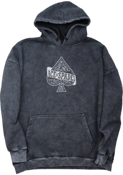 Unisex Motörhead Sırt Baskılı Kapüşonlu Yıkamalı Sweatshirt, Oversize Rock Band Baskılı Hoodie fiyatları