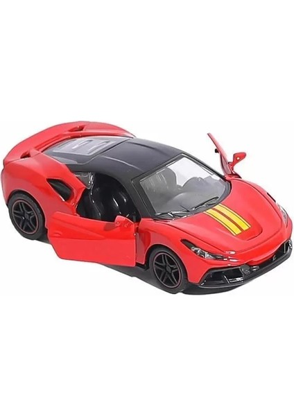 WK-6643-06S Çek Bırak Şeritli Spor Araba 1:43 -Vardem