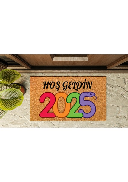 Kapı Önü Paspası Yeni Yıl 2025 Özel Tasarım Koko Model 108 fırsatları