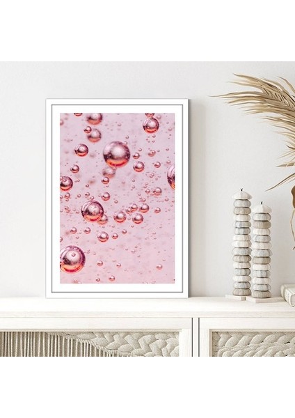 Pembe Baloncuk Çerçeve ve Poster - DK1008 fiyatları