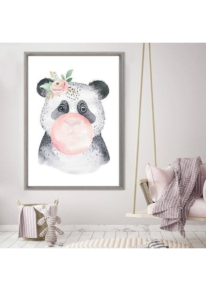 Sakızlı Panda 1 Çerçeve ve Poster - HA1060 fırsatları