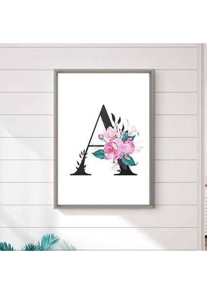 Kişiye Özel Harf 1 Çerçeve ve Poster - HRF1002 fırsatları