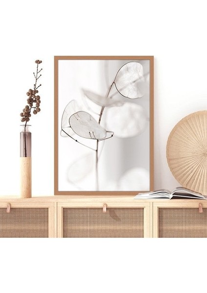 Beyaz Dal 1 Çerçeve ve Poster - B1246 indirimleri