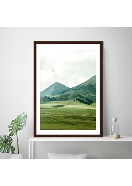 Yeşil Orman 1 Çerçeve ve Poster - DO1108 indirimleri