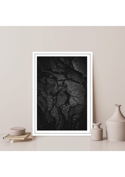 Kömür Dokusu 1 Çerçeve ve Poster - DK1013