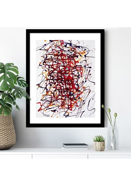Bordo Yağlı Boya 2 Çerçeve ve Poster - SO1035 fırsatları