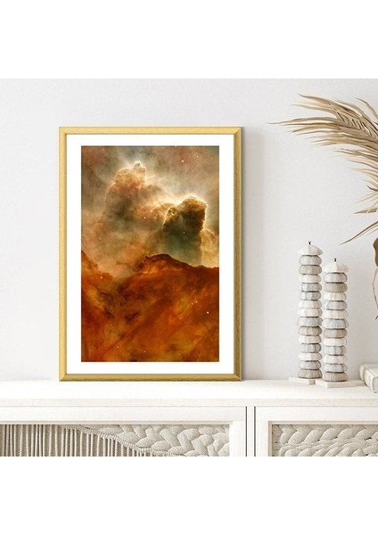 Turuncu Galaksi 2 Çerçeve ve Poster - DO1083
