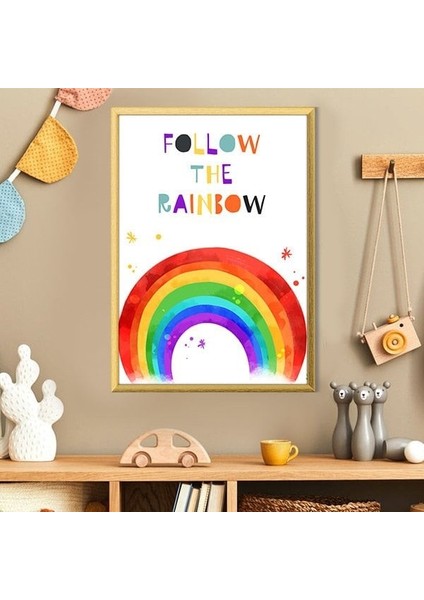 Gökkuşağı 1 Çerçeve ve Poster - HA1040 modelleri