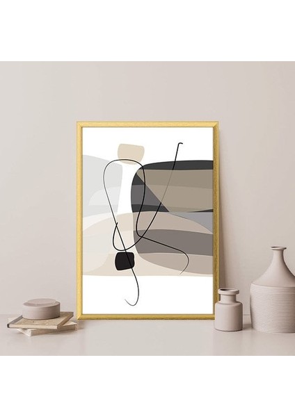 Geometrik Çizgiler 1 Çerçeve ve Poster - C1216