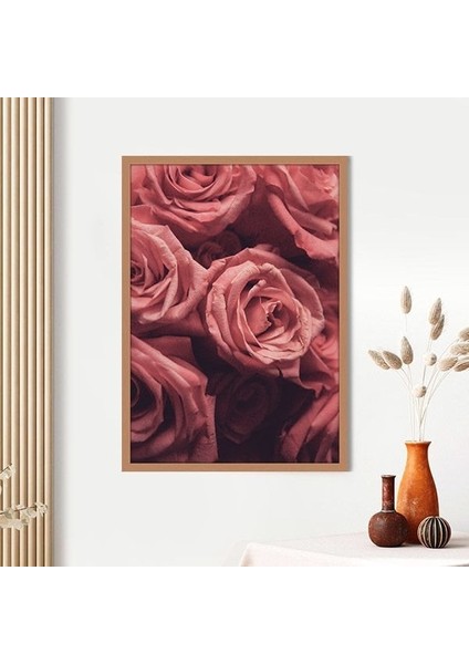 Pembe Güller 3 Çerçeve ve Poster - B1122 modelleri