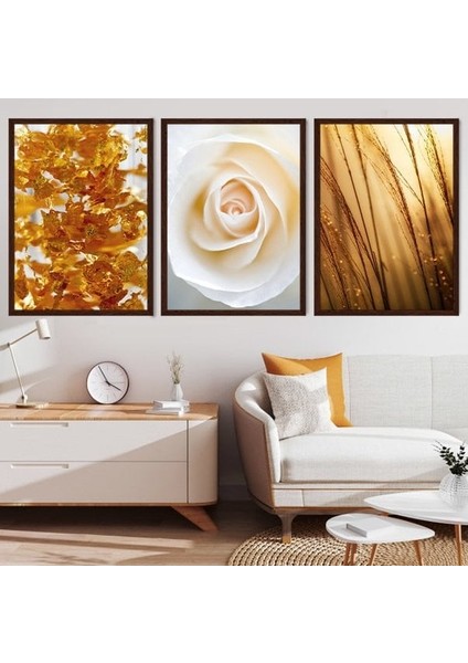 Işıltılı Üçlü Çerçeve ve Poster Seti - G1001 indirimleri