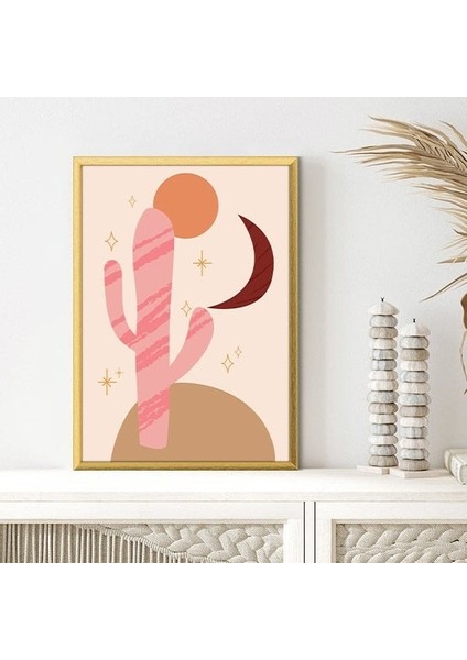 Kaktüs ve Galaksi 1 Çerçeve ve Poster - C1096 modelleri