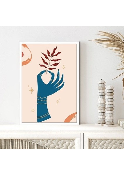 Turkuaz El 1 Çerçeve ve Poster - C1097 modelleri