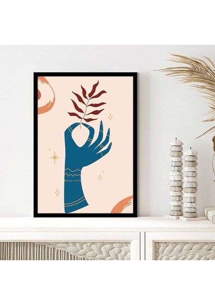 Turkuaz El 1 Çerçeve ve Poster - C1097 fırsatları