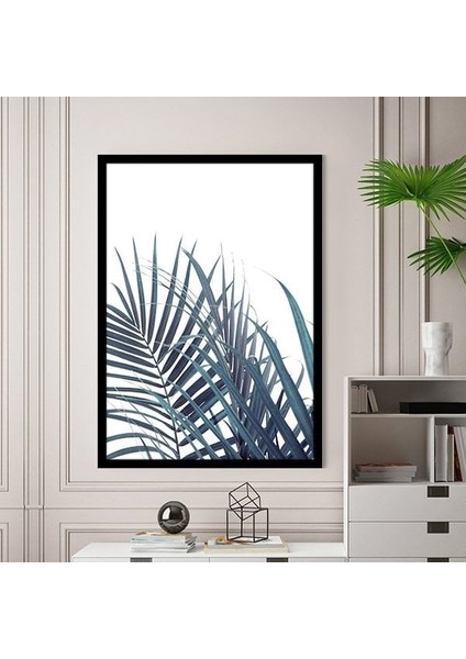 Turkuaz Palmiye 1 Çerçeve ve Poster - B1205 fiyatları