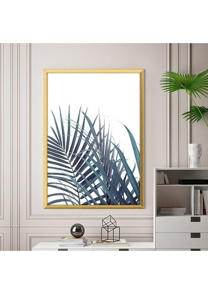 Turkuaz Palmiye 1 Çerçeve ve Poster - B1205 modelleri