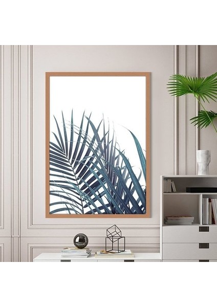 Turkuaz Palmiye 1 Çerçeve ve Poster - B1205 indirimleri