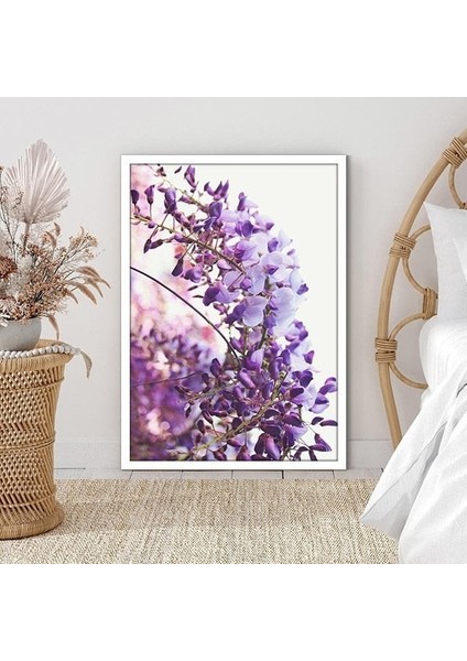 Mor Salkım 1 Çerçeve ve Poster - B1137