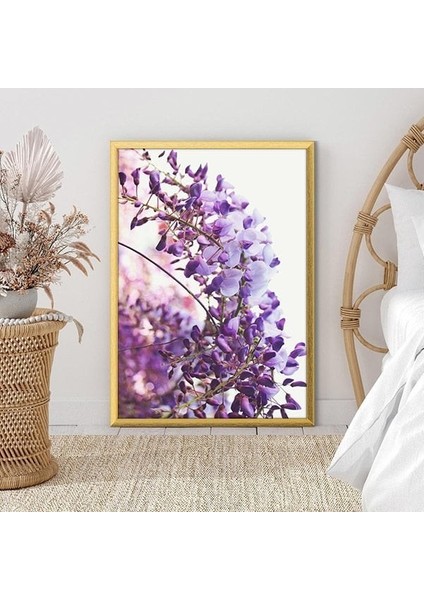 Mor Salkım 1 Çerçeve ve Poster - B1137 modelleri