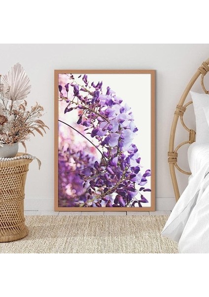 Mor Salkım 1 Çerçeve ve Poster - B1137 fırsatları