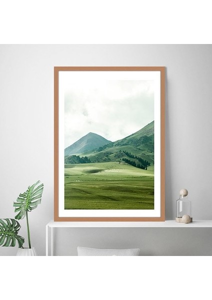 Yeşil Orman 1 Çerçeve ve Poster - DO1108 modelleri