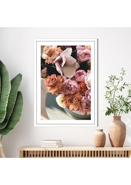 Pembe Güller 6 Çerçeve ve Poster - B1150 fiyatları