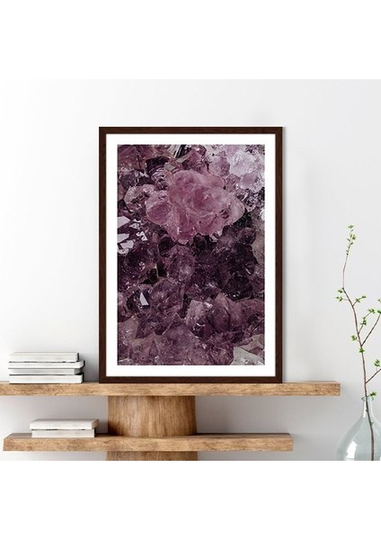 Mor Kuvars Taşı 2 Çerçeve ve Poster - DK1016 indirimleri