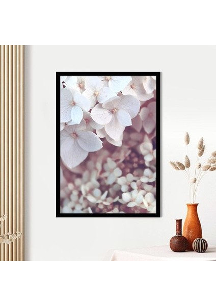 Pembe Ortanca 1 Çerçeve ve Poster - B1158 fırsatları