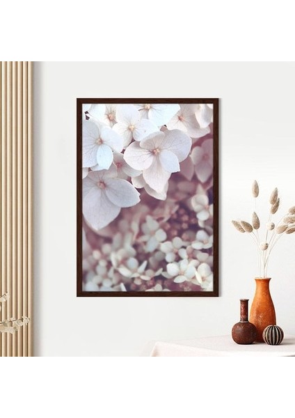 Pembe Ortanca 1 Çerçeve ve Poster - B1158 indirimleri