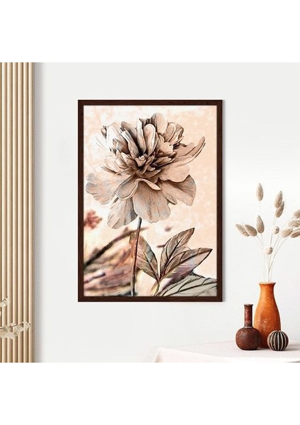 Bej Lotus 2 Çerçeve ve Poster - B1085 fiyatları