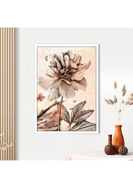 Bej Lotus 2 Çerçeve ve Poster - B1085 modelleri