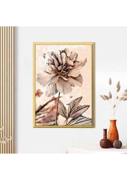 Bej Lotus 2 Çerçeve ve Poster - B1085 fırsatları