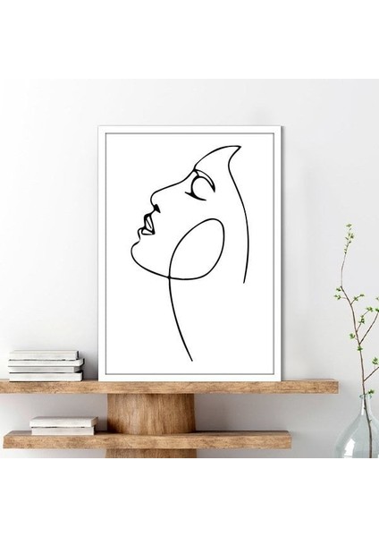 Çizgisel Yüz 14 Çerçeve ve Poster - C1250 fiyatları
