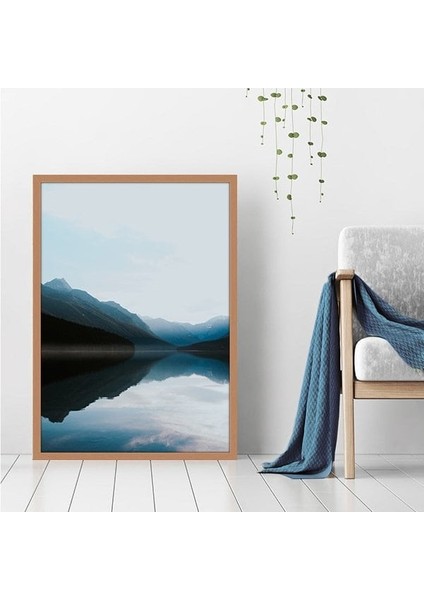 Dağ ve Deniz 1 Çerçeve ve Poster - DO1103 indirimleri