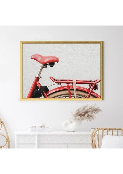 Kırmızı Bisiklet 1 Çerçeve ve Poster - DO1107 indirimleri