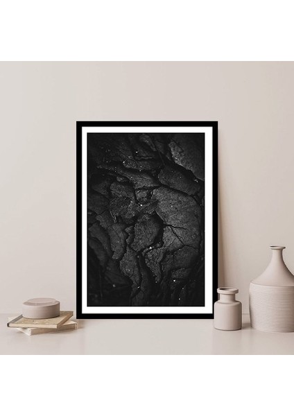 Kömür Dokusu 1 Çerçeve ve Poster - DK1013 fiyatları
