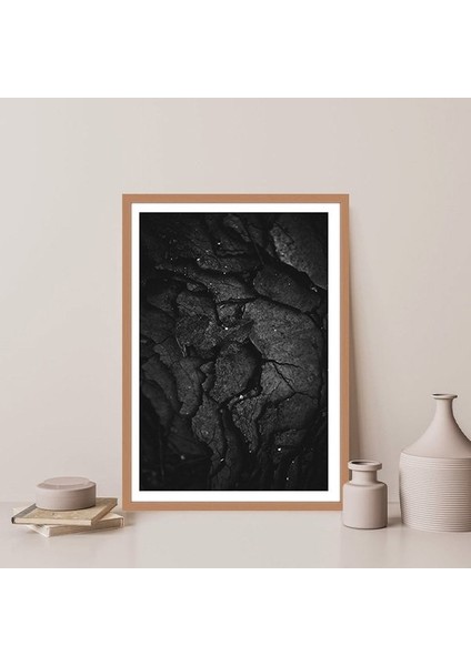 Kömür Dokusu 1 Çerçeve ve Poster - DK1013 indirimleri