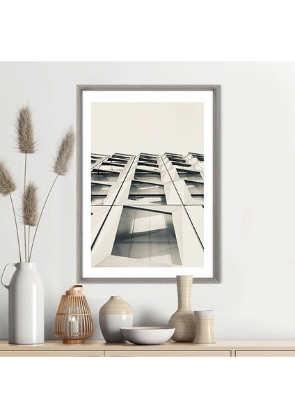 Düşük Açılı Bina 1 Çerçeve ve Poster - M1043 modelleri