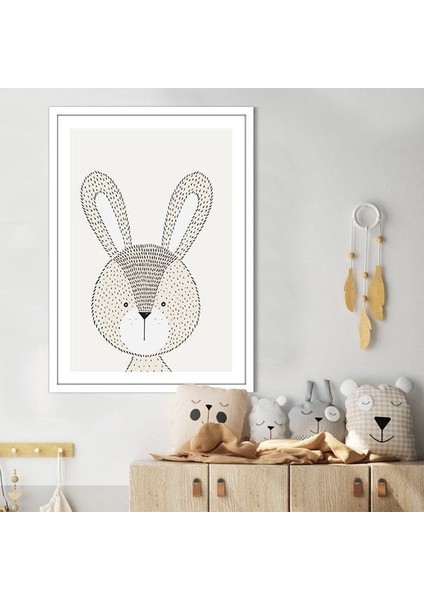 Tavşan 2 Çerçeve ve Poster - HA1087 fiyatları