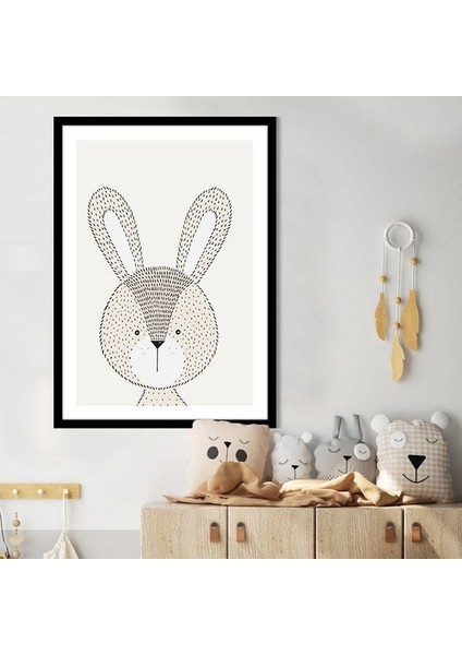 Tavşan 2 Çerçeve ve Poster - HA1087 fırsatları