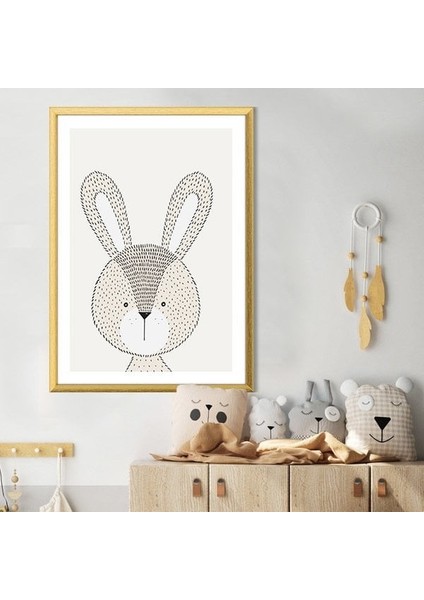 Tavşan 2 Çerçeve ve Poster - HA1087 indirimleri