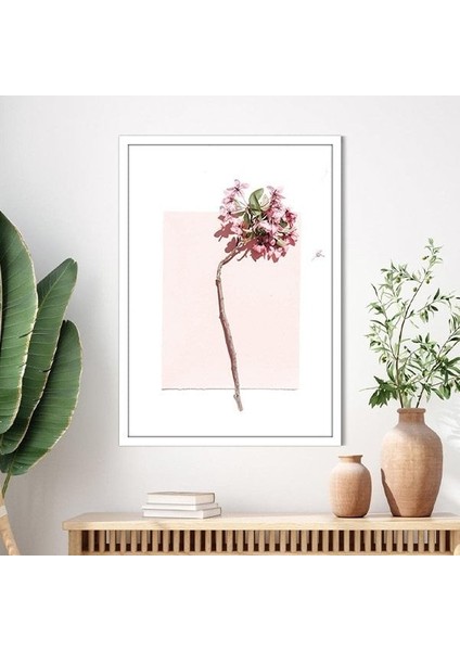 Pembe Ortanca 2 Çerçeve ve Poster - B1202 fiyatları