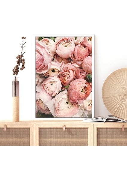 Pembe Güller 4 Çerçeve ve Poster - B1126 modelleri