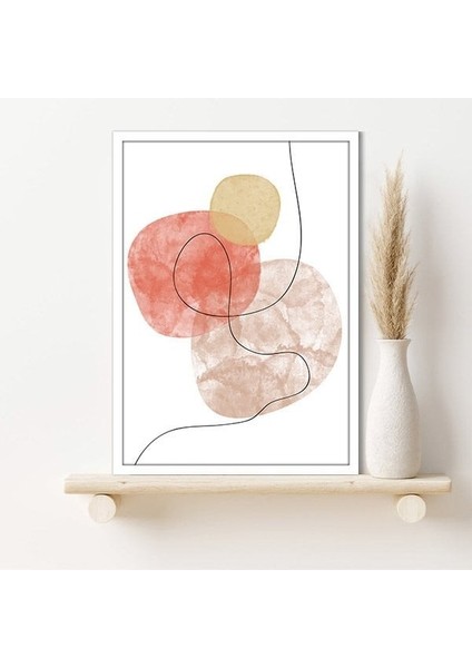 Geometrik Lekeler 1 Çerçeve ve Poster - C1063 fiyatları