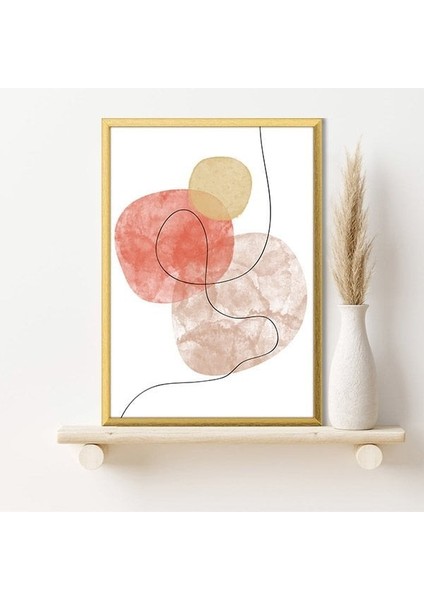 Geometrik Lekeler 1 Çerçeve ve Poster - C1063 modelleri