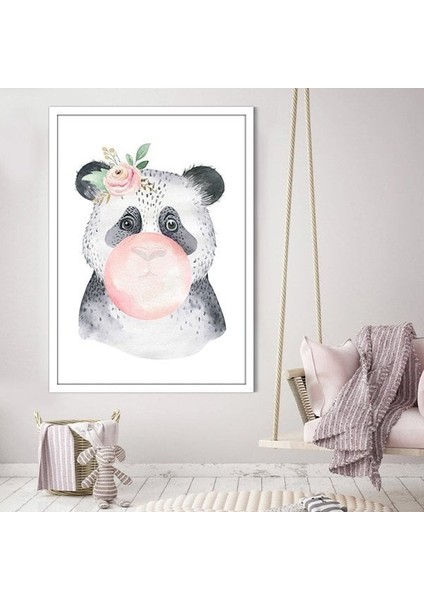 Sakızlı Panda 1 Çerçeve ve Poster - HA1060