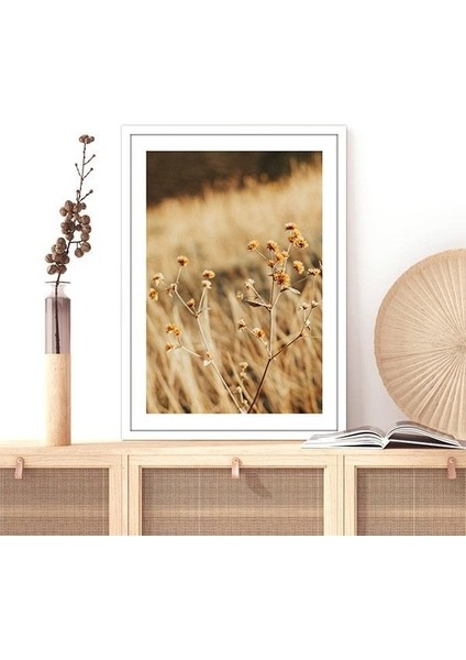 Kahverengi Otlar 1 Çerçeve ve Poster - B1106 modelleri